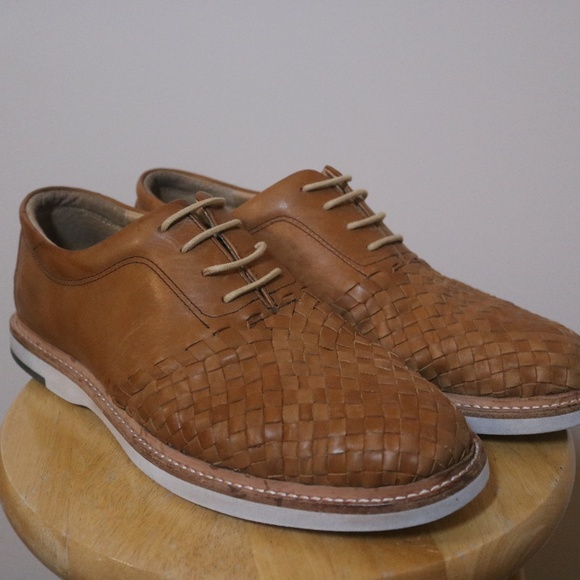 Thorocraft \'Ross\' Woven Leather Shoes main image 5